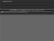 Tablet Screenshot of listings.pingerati.net